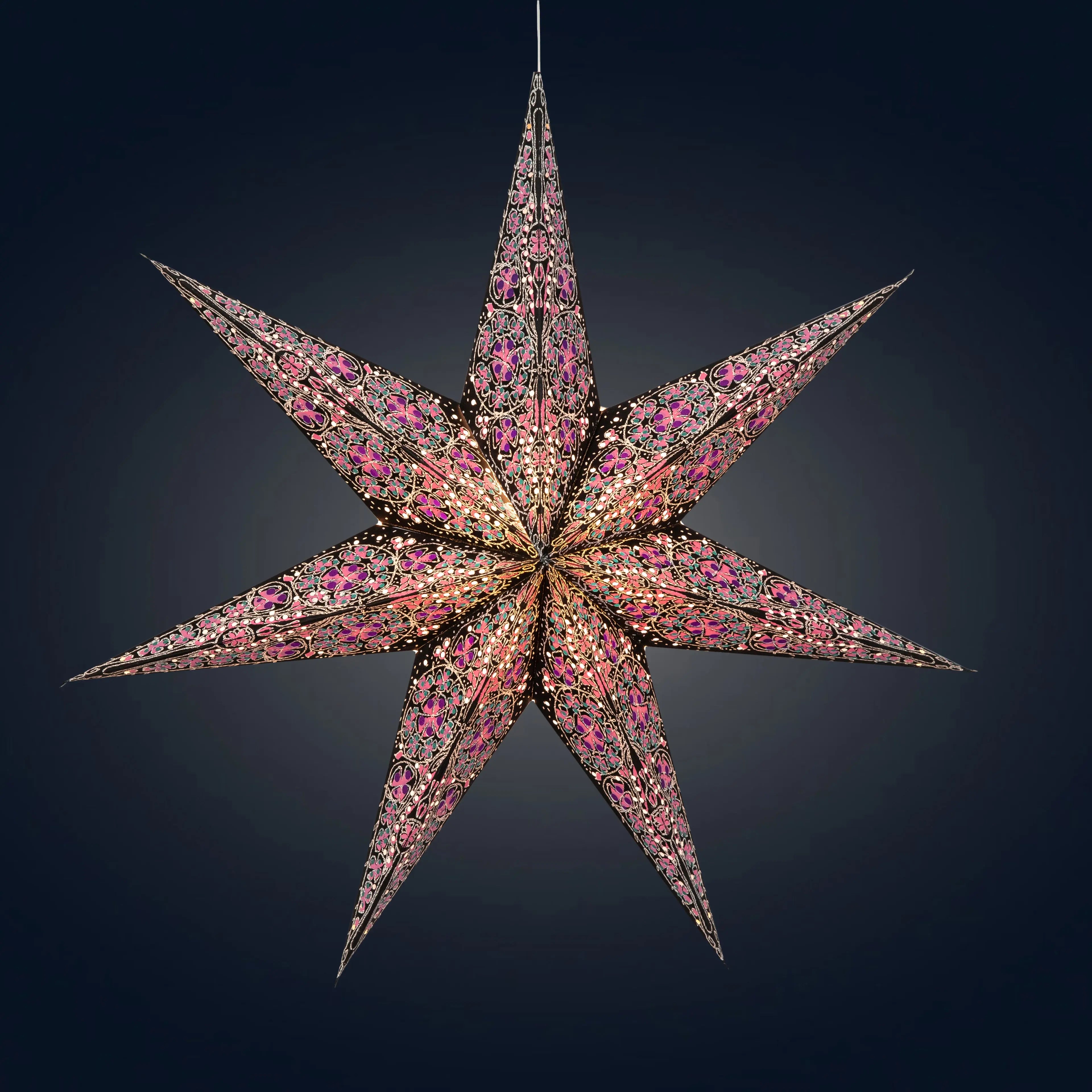 7-Point Paper Star Light Lanterns 9