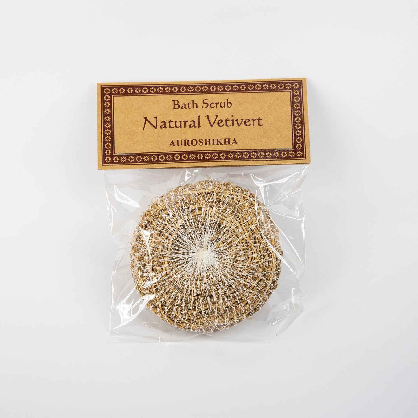 Auroshikha Vetiver Root Bath Scrub
