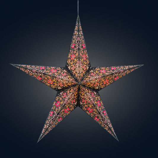 Cathedral 5 Pointer 24" red/orange