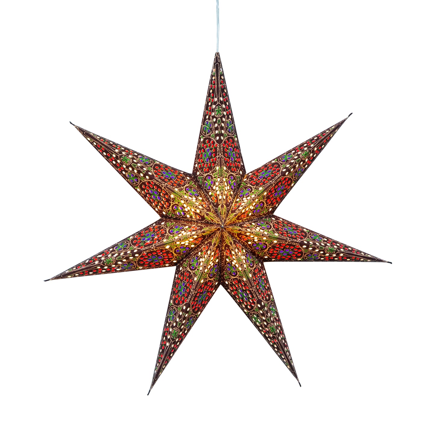 Cathedral 7 Point 16" brown/green
