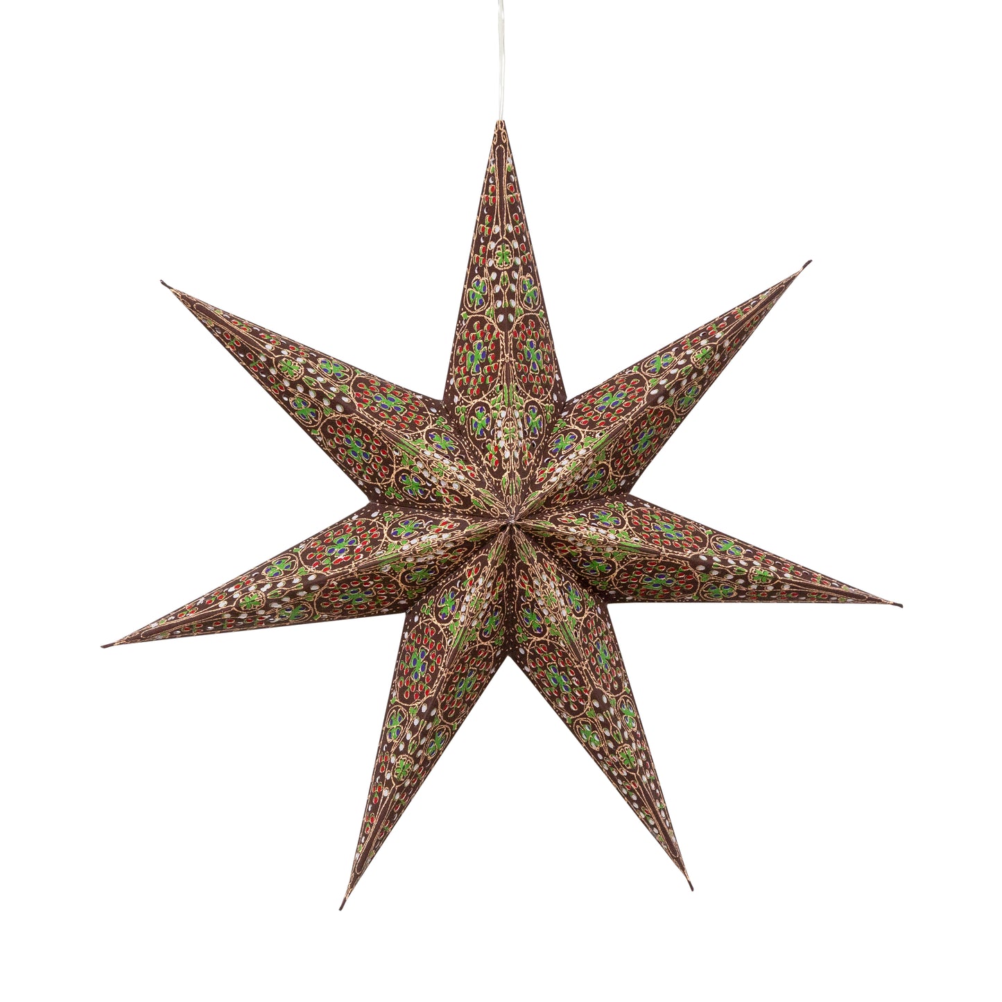 Cathedral 7 Point 16" brown/green