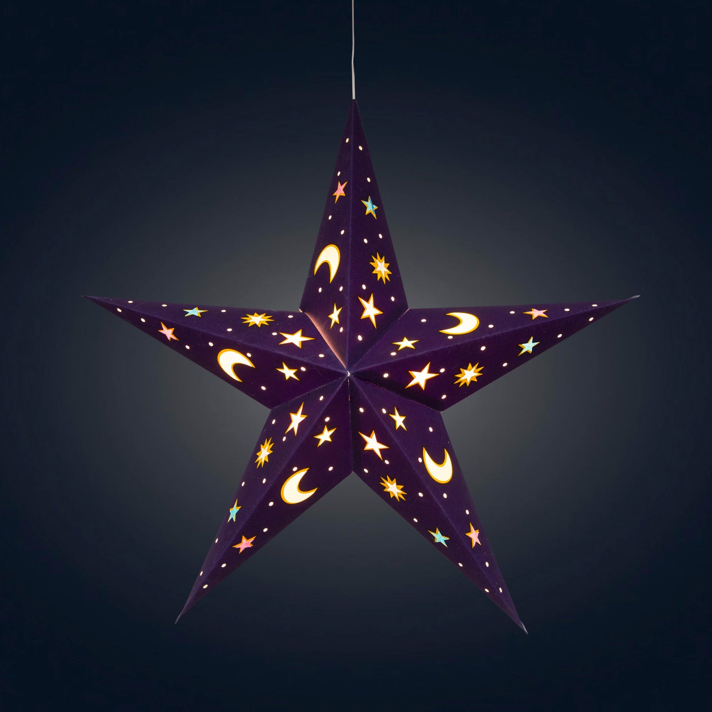 Cosmic 5 Point 24" purple