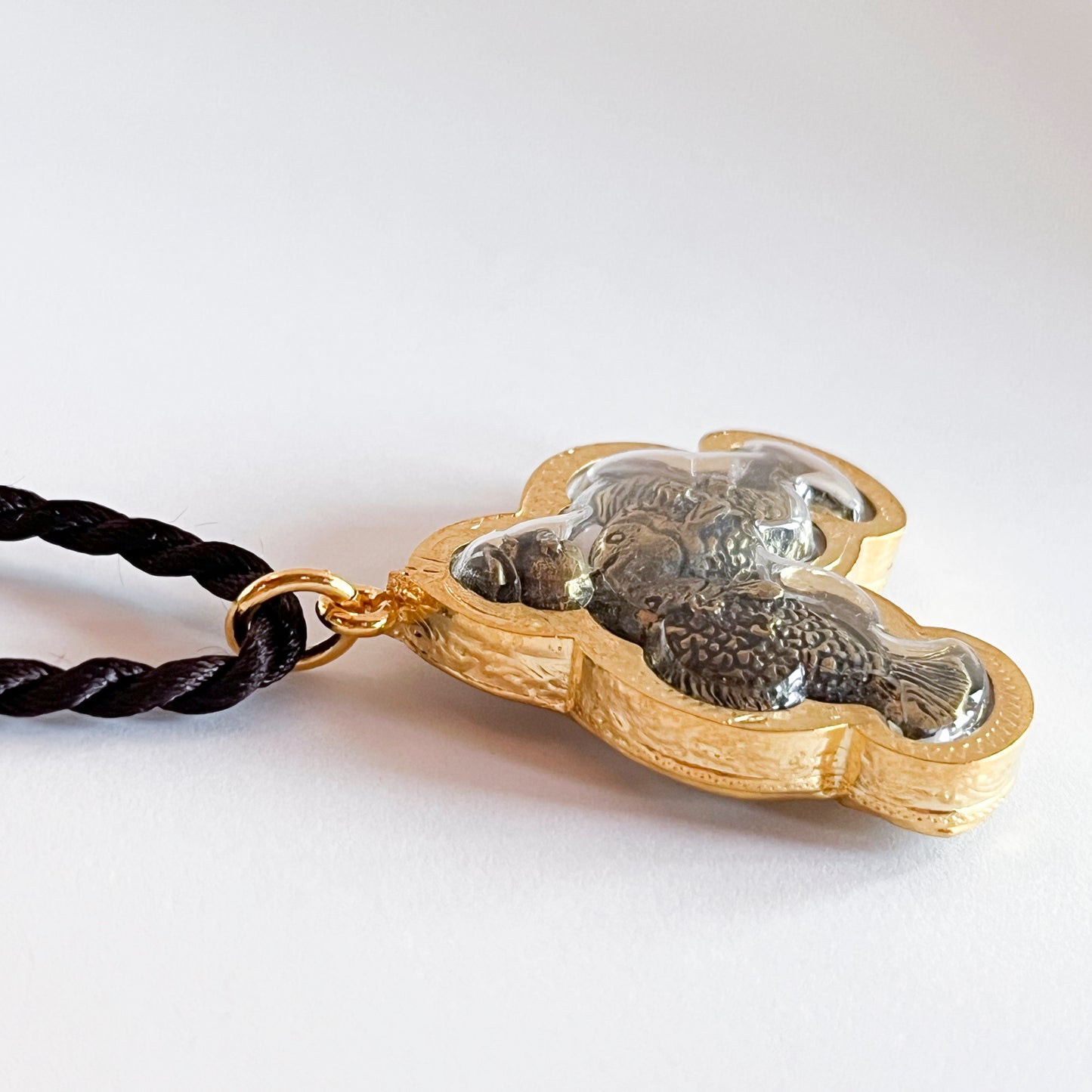 Two Carps (Fish) Thai Amulet Pendant - Pla Ngern Pla Thong