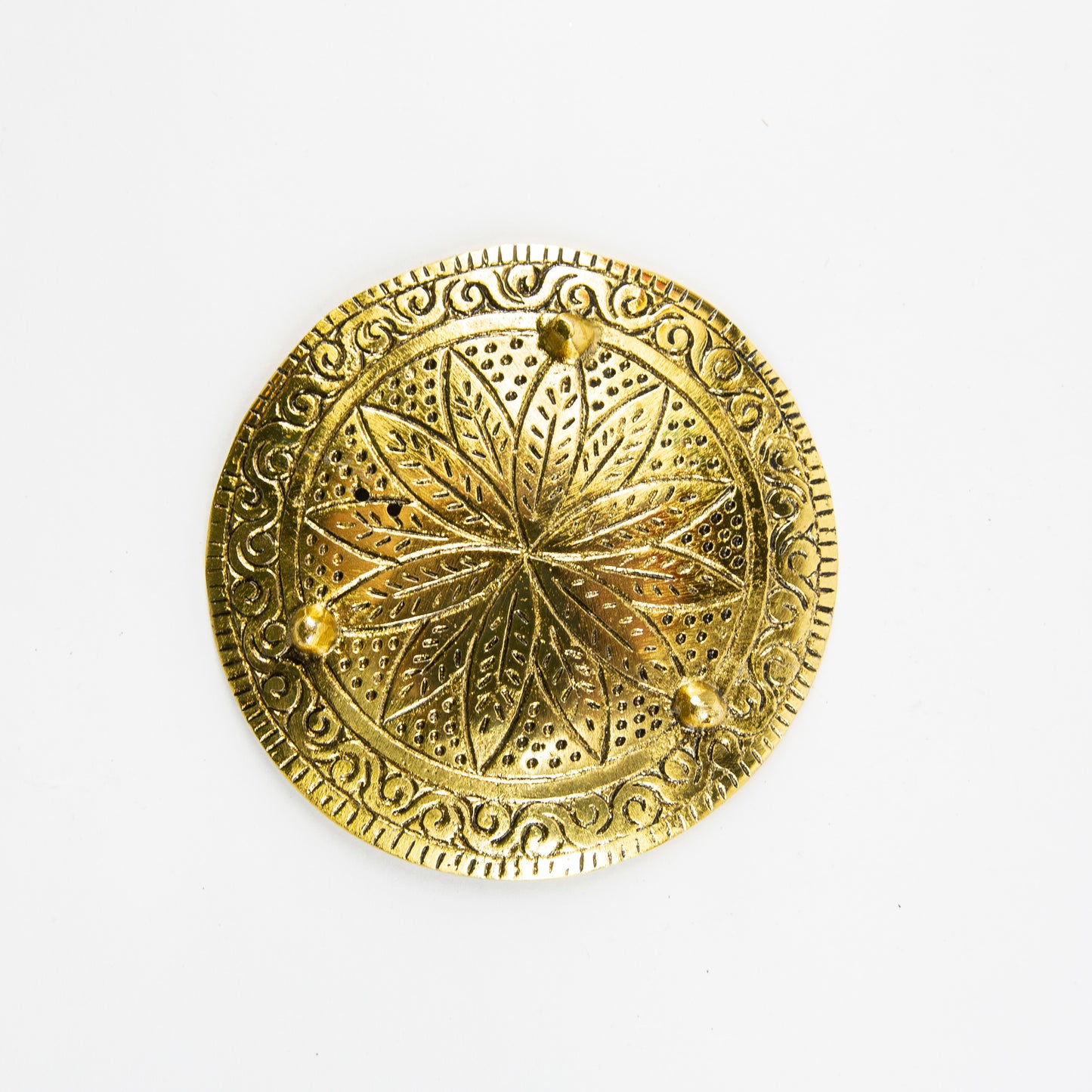 Tree of Life- Gold - Incense Holder for Sticks and Cones