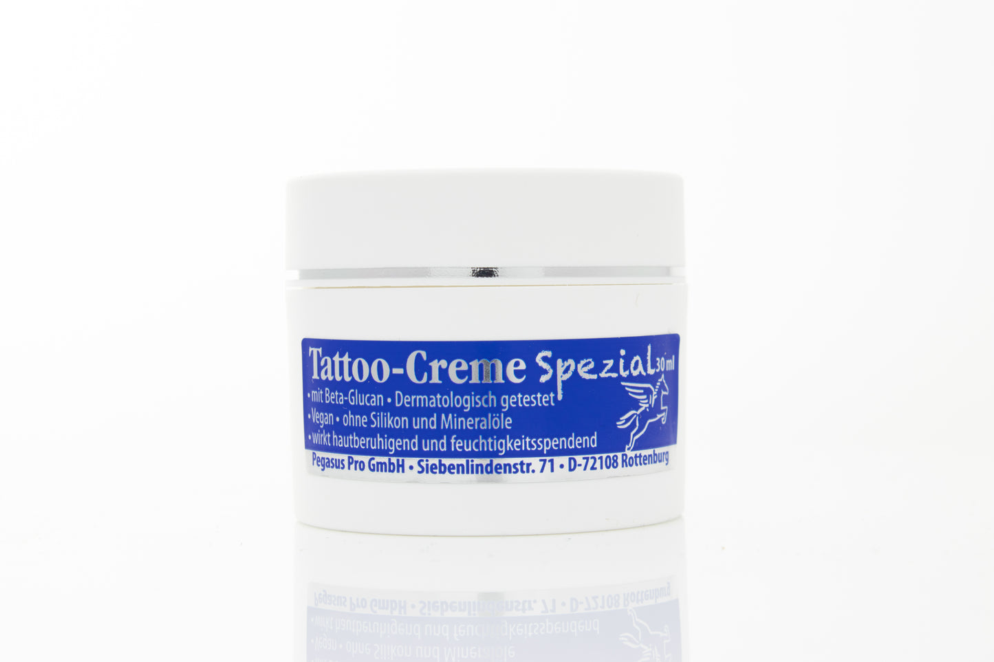 Pegasus Pro Tattoo Creme Special Tattoo Care Ointment Butter with Beta-Glucan Vegan