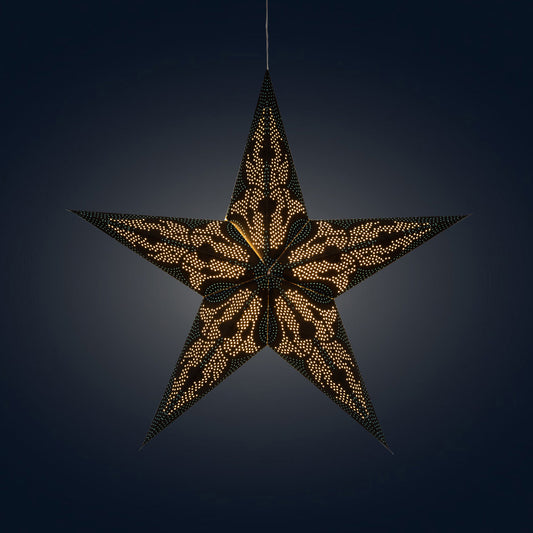 Marrakesh 5 Pointer 24" Black with Cyan