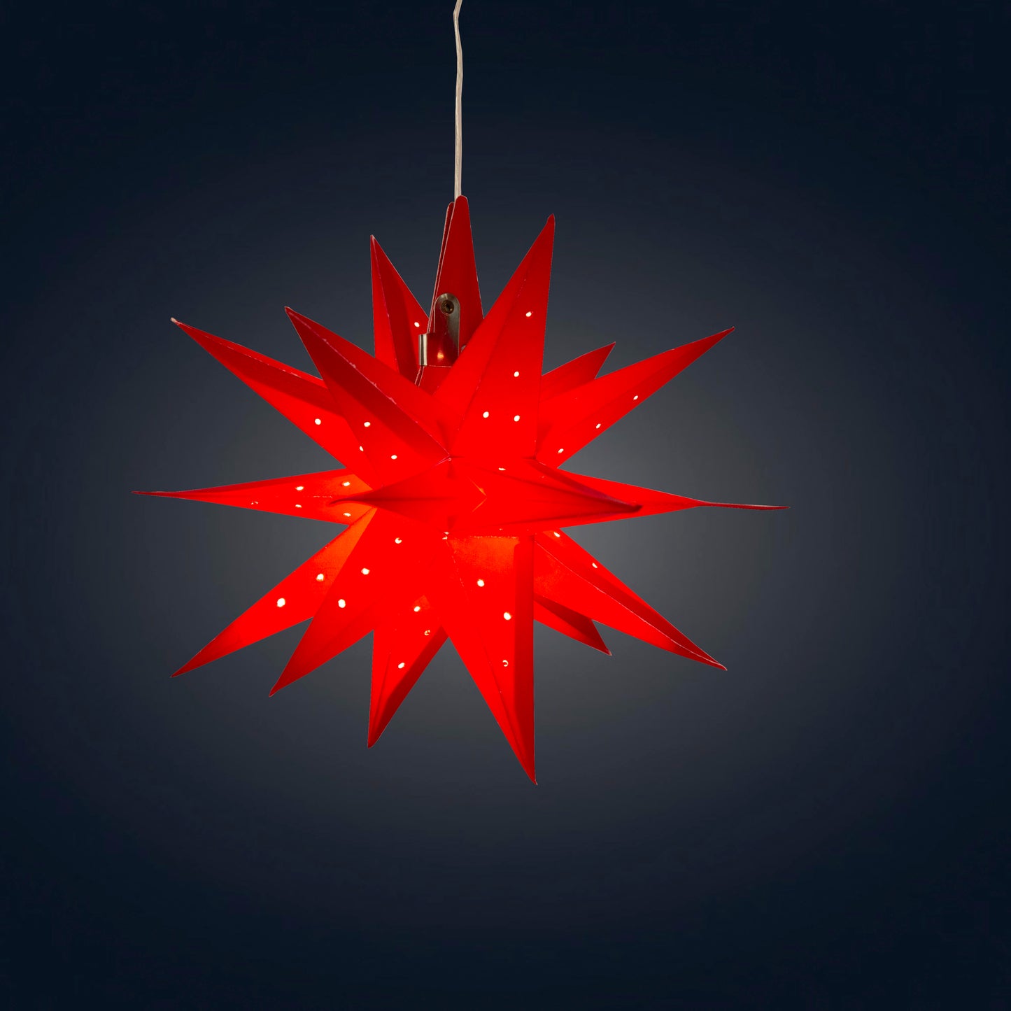 Moravian Mini Star 7" Red - Needle Punch