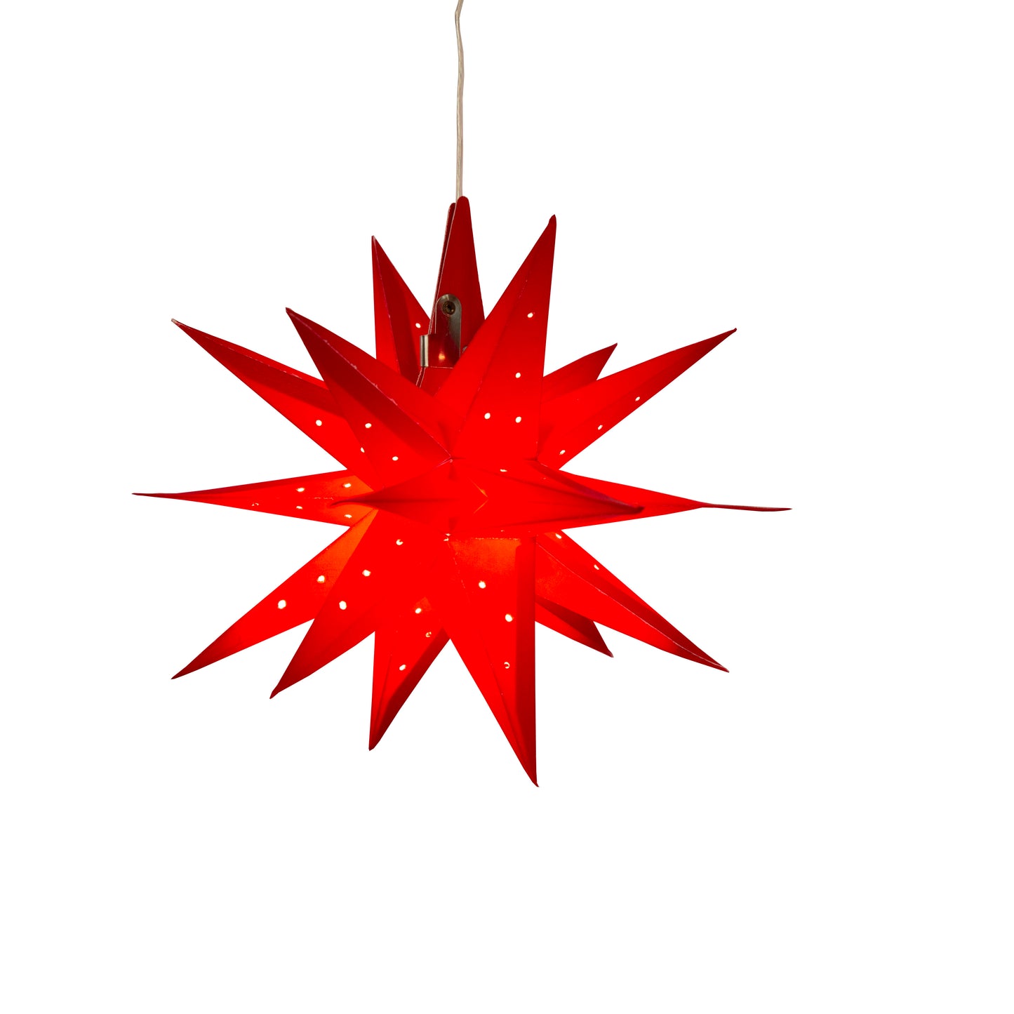 Moravian Mini Star 7" Red - Needle Punch