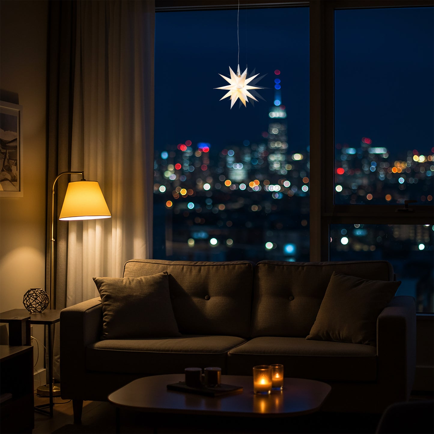 Moravian Mini Star 7" White