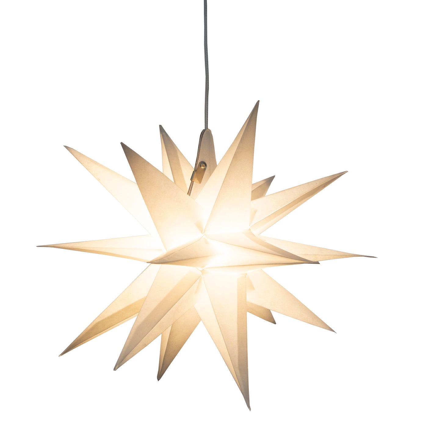 Moravian Star 12" White