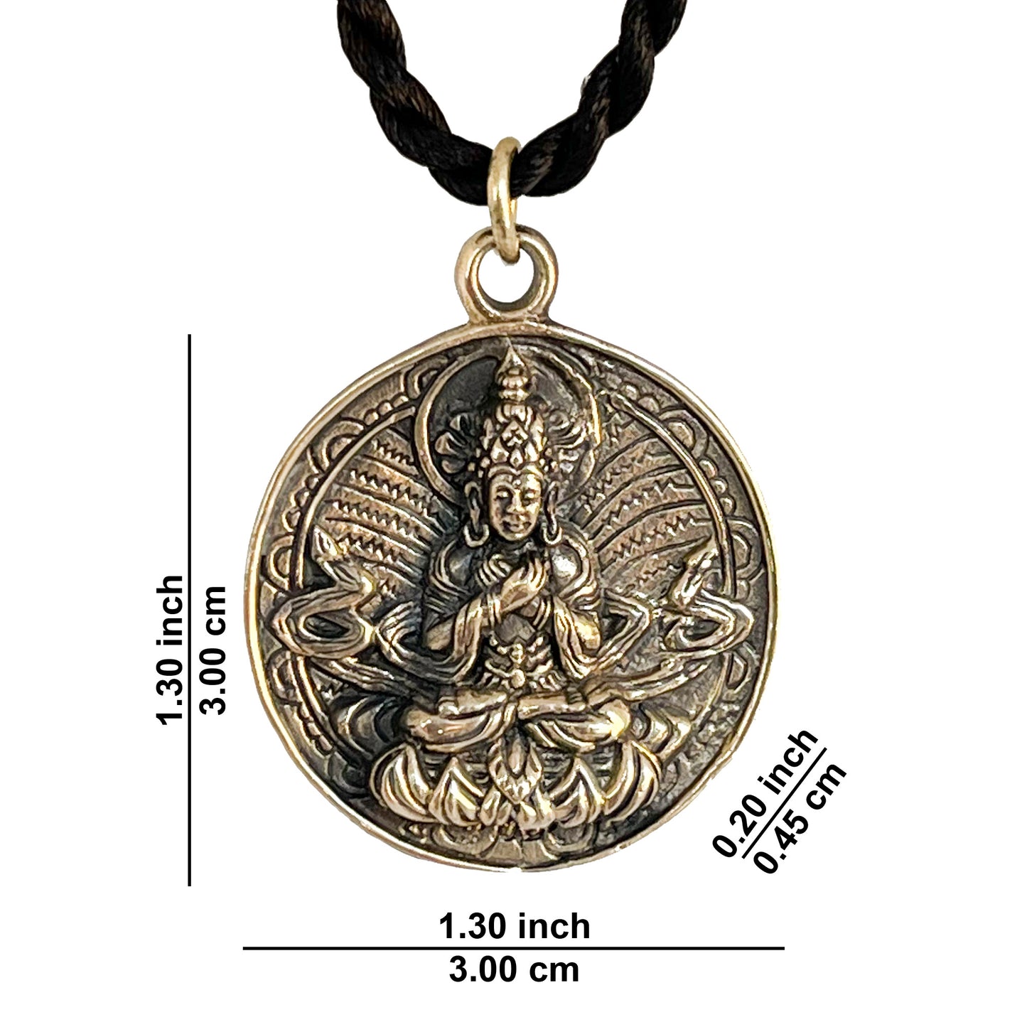 Guanyin 观音 Bodhisattva Pendant