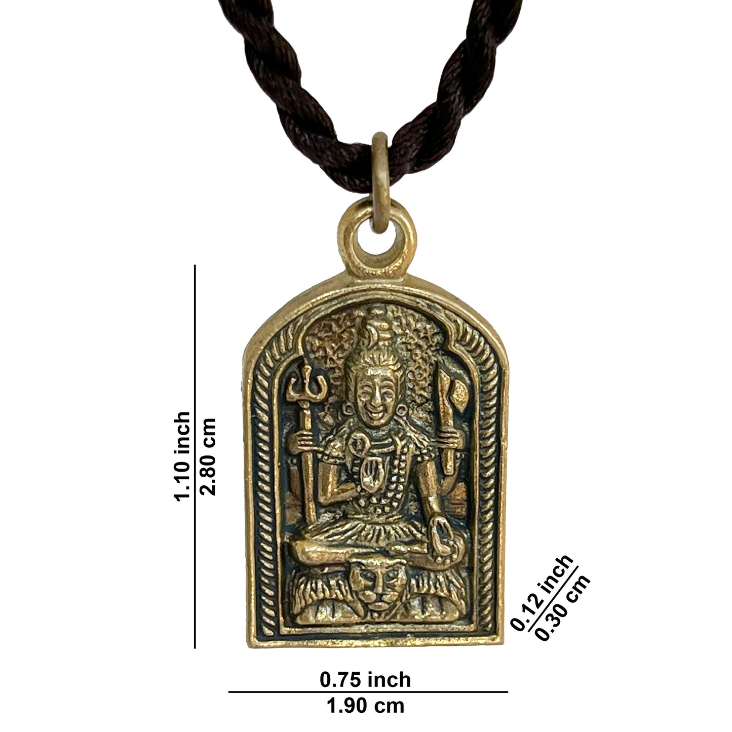 Shiva (शिव) with Tiger Pendant