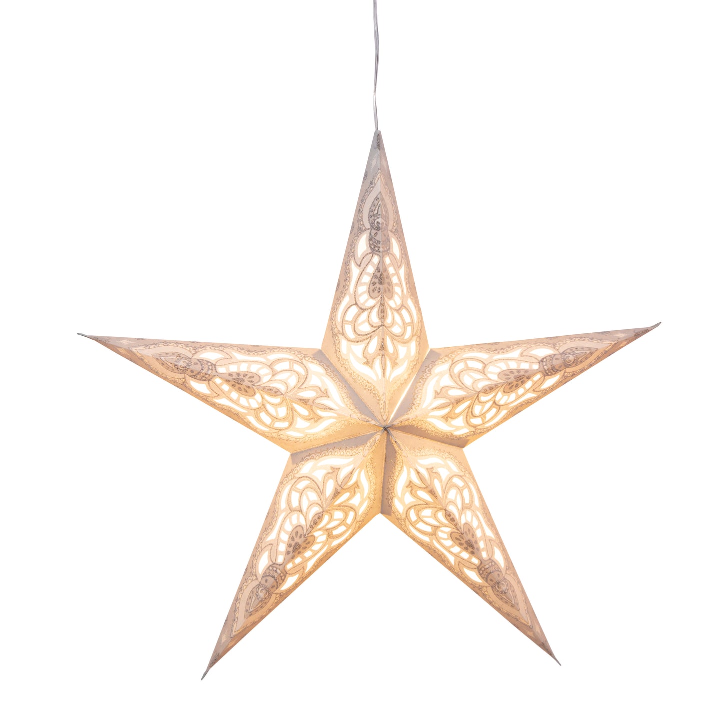 Nigella 5 Point 16" Gray