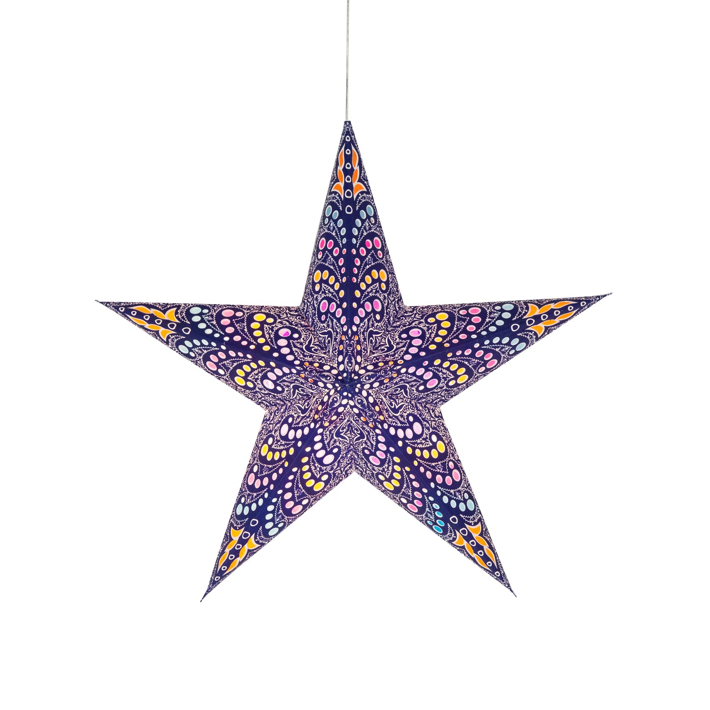 Orléans 5 Pointer 15" Purple / White