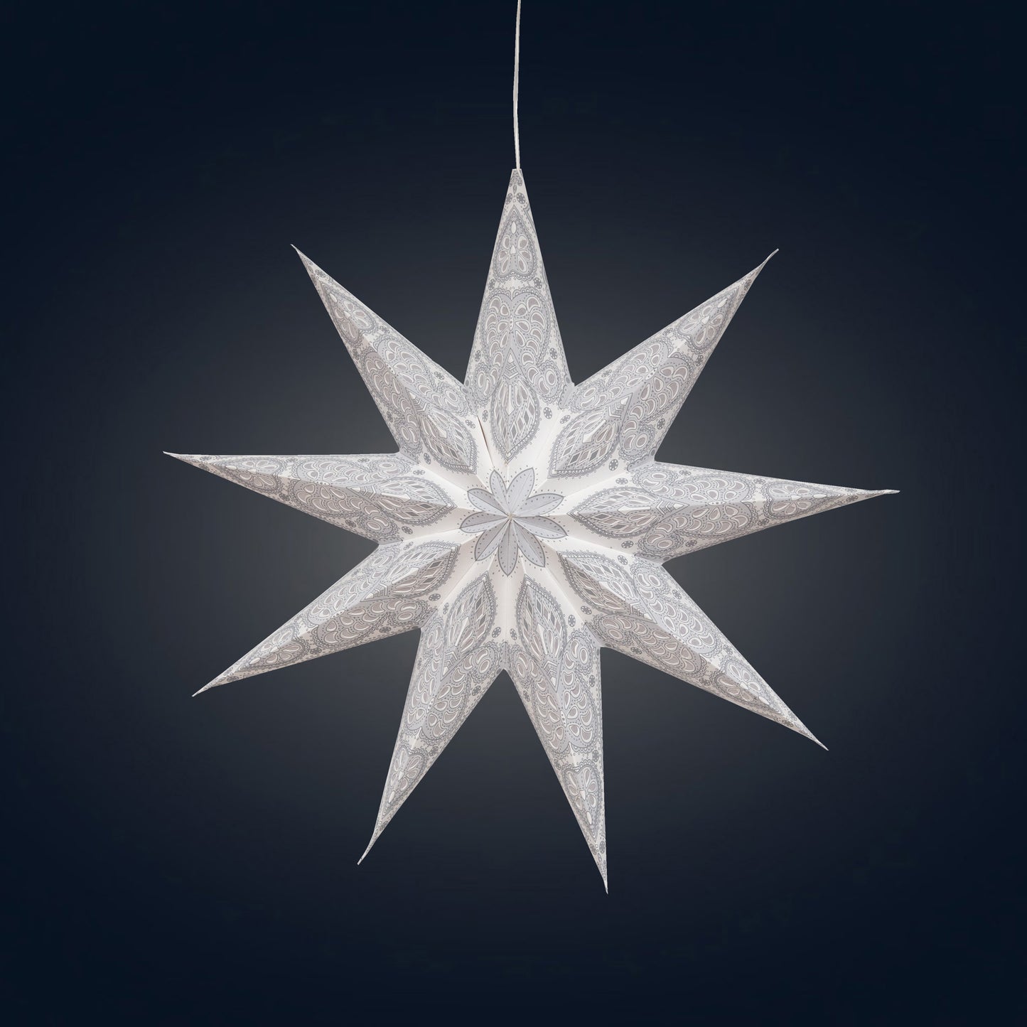 Phoenix 9 Point 17" White / Gray