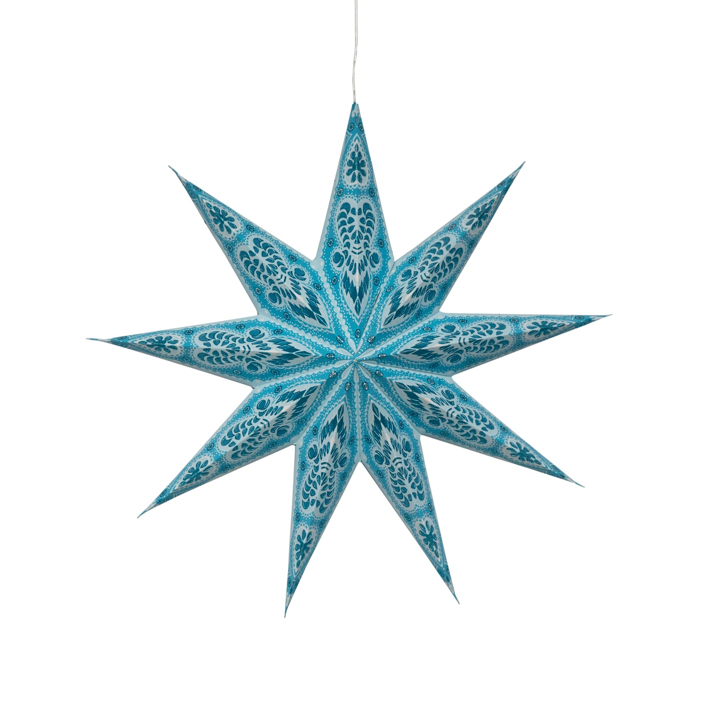 Phoenix 9 Point 17" Turquoise/ Sky blue