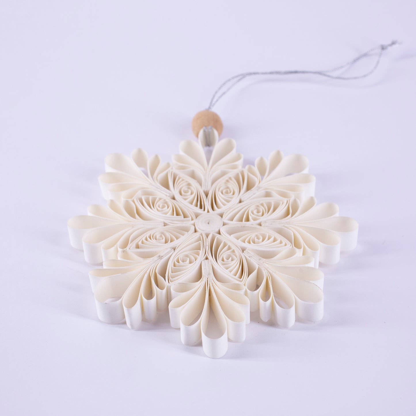 Quilling Snowflake "Aspen" 5 inch Ø | Christmas / Winter