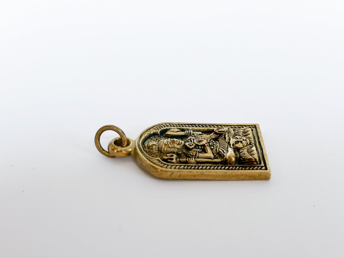 Shiva (शिव) with Tiger Pendant