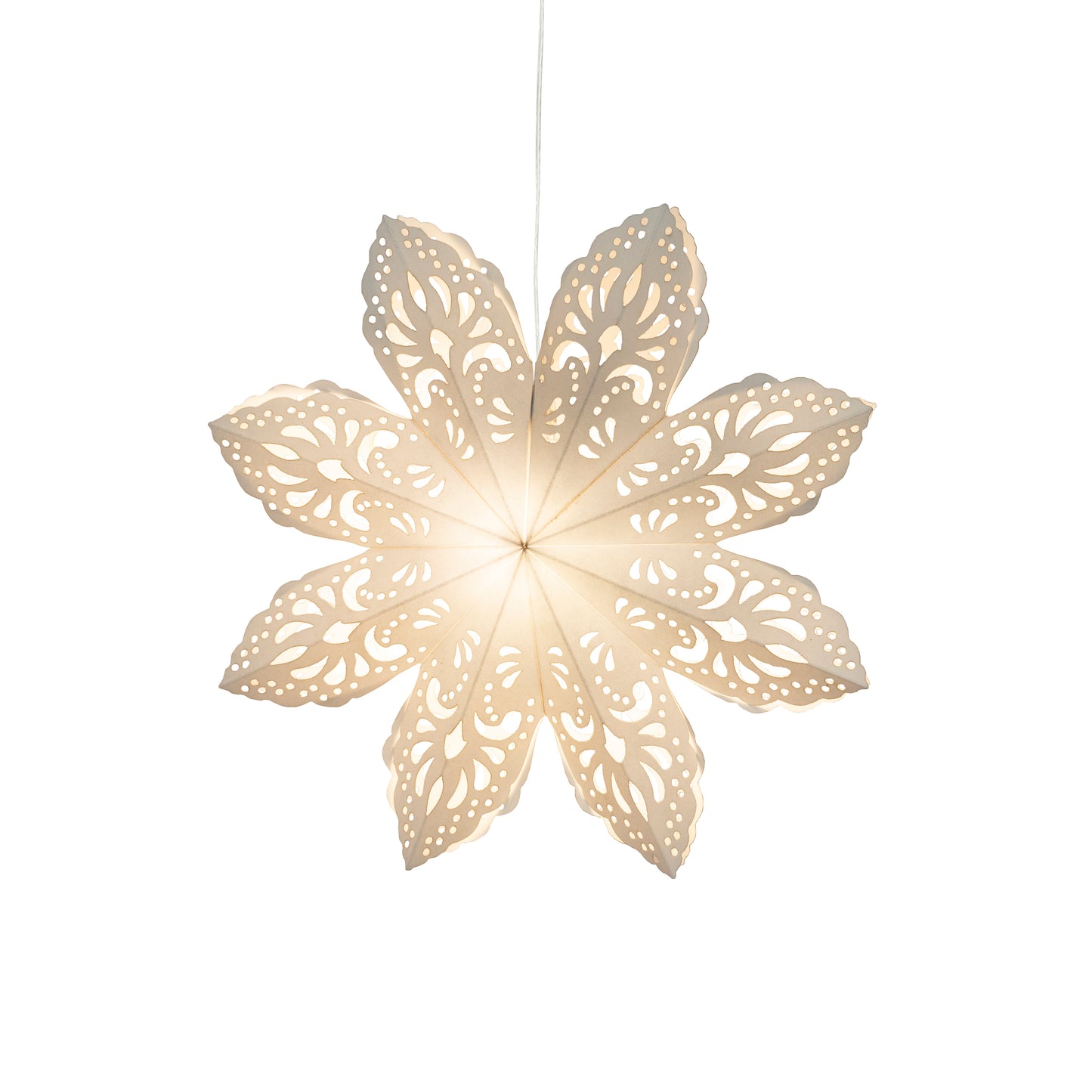 Snowflake Ice Flower - 8, 12 or 16 inch