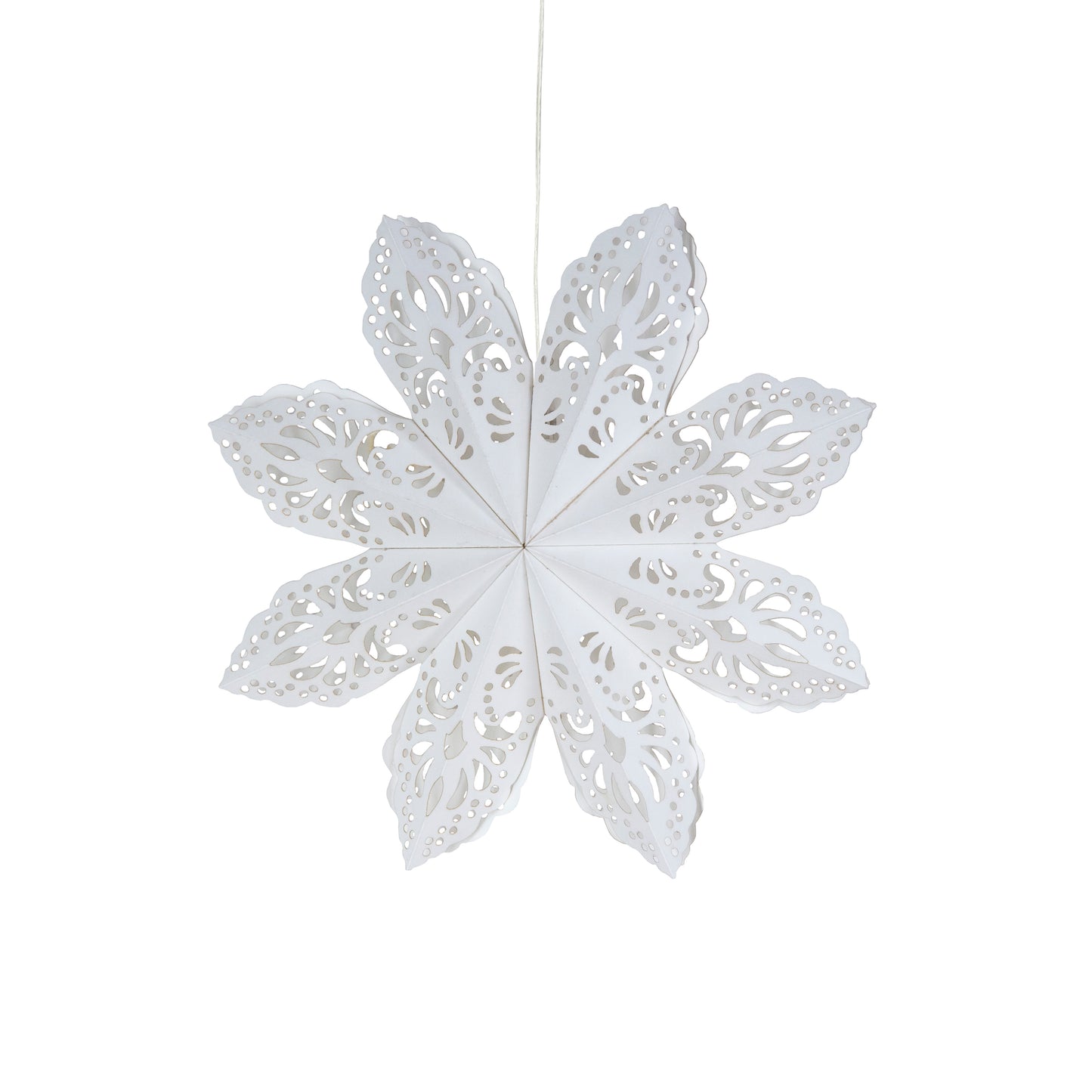 Snowflake Ice Flower - 8, 12 or 16 inch