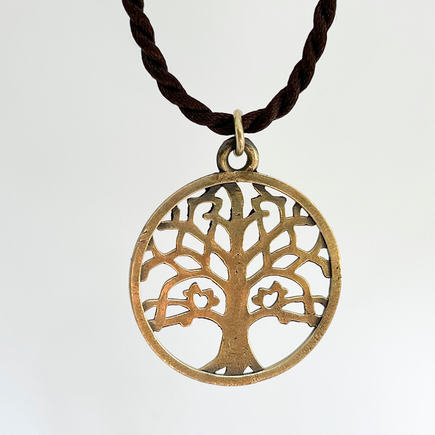 Tree of Life कल्पवृक्ष with two birds Pendant