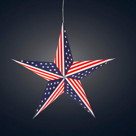 Unity - American USA Flag Star 5 Point 15"