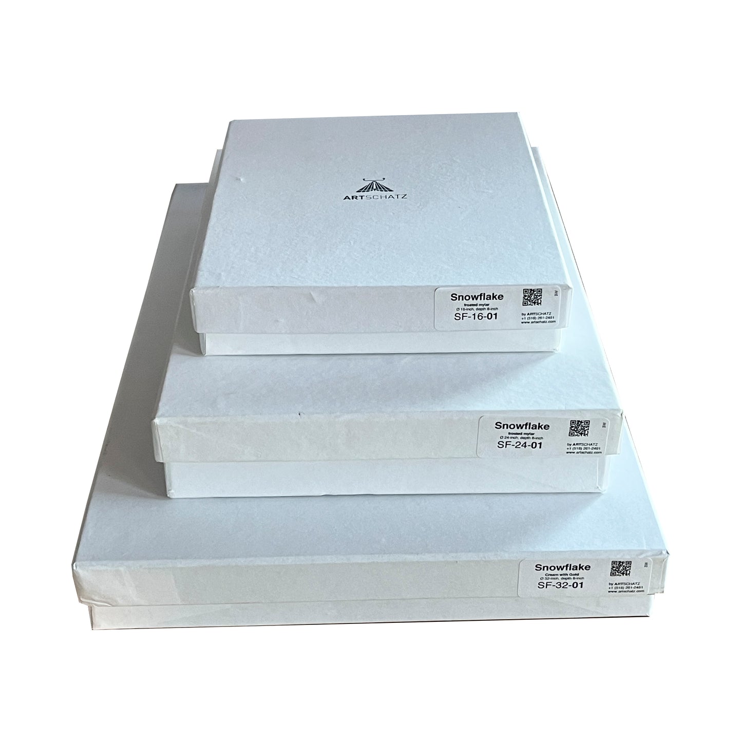 Snowflake -16 inch - frosted mylar