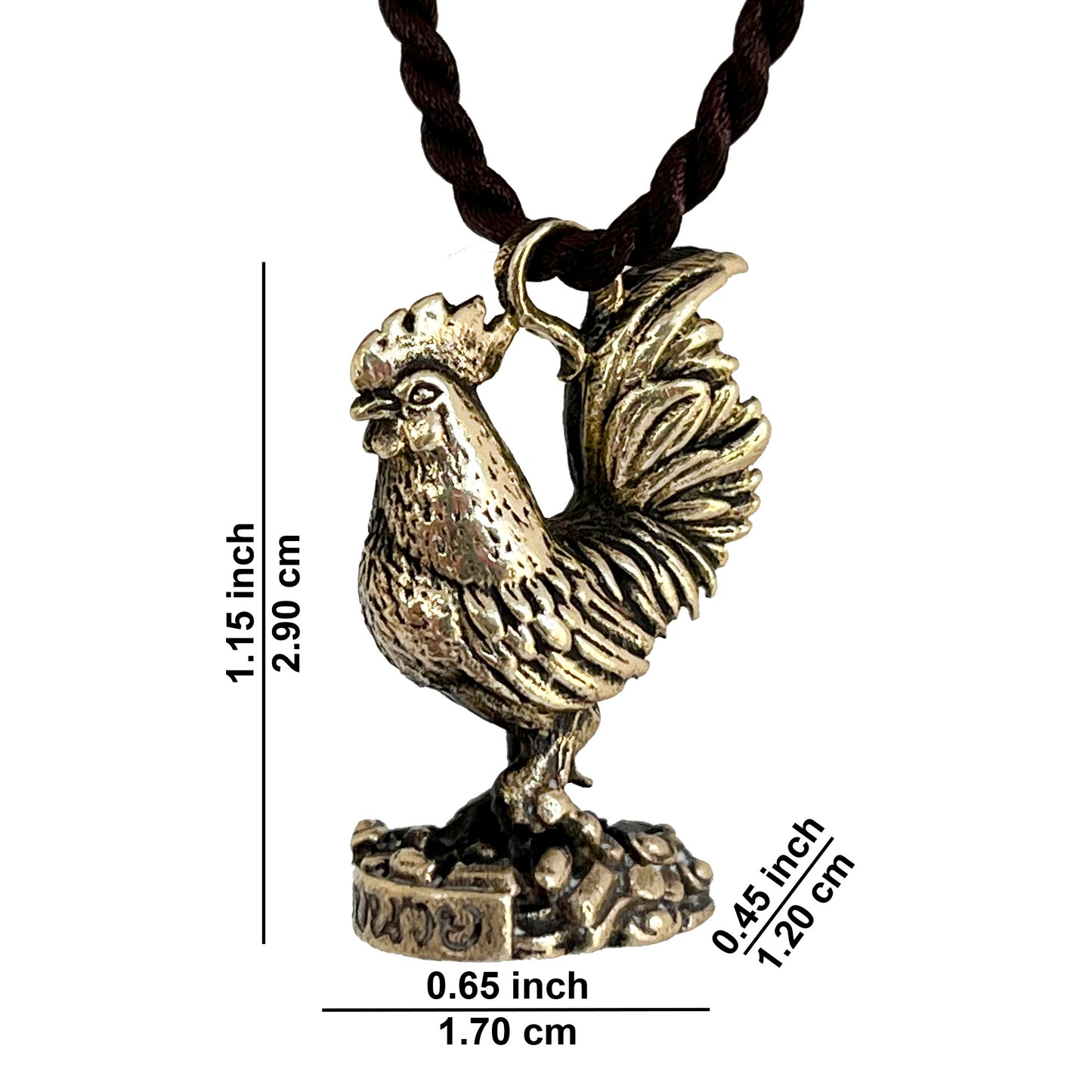 Rooster “Gai Tor” Protective Pendant