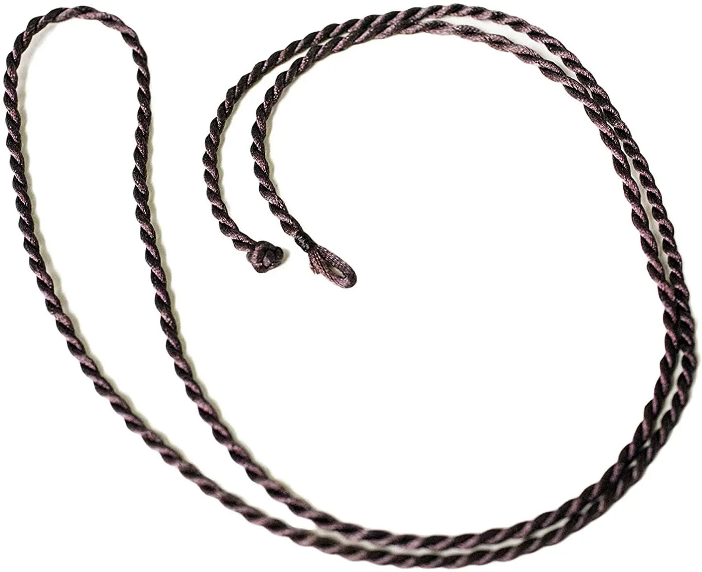 Black and silver twisted rope chain necklace by Artschatz with lobster clasp closure. - Ganesh - Om and Chinese Zodiac - Pendant