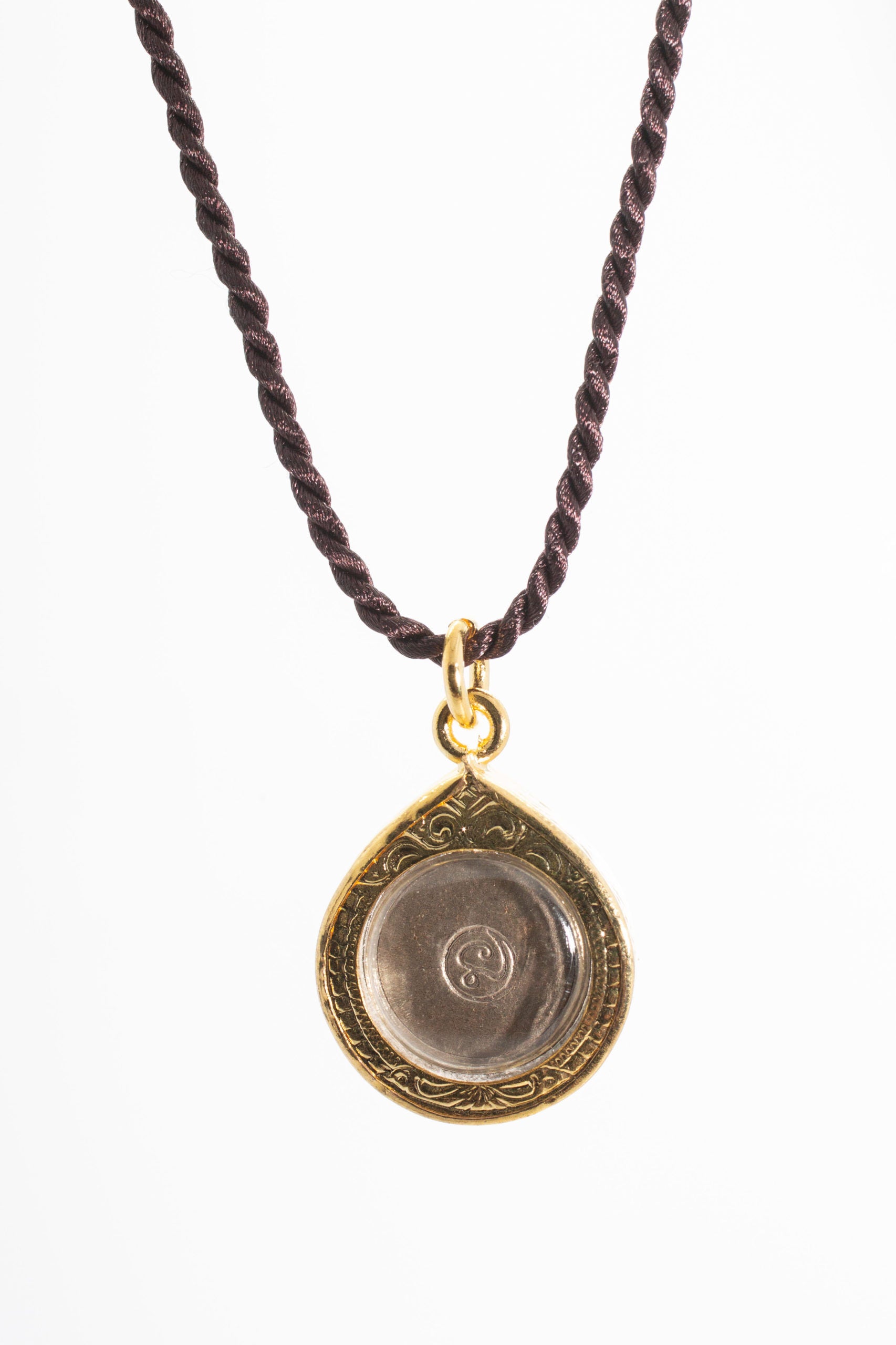Artschatz - “The Weeping Buddha” Golden Amulet Thai Buddha Amulet Pendant