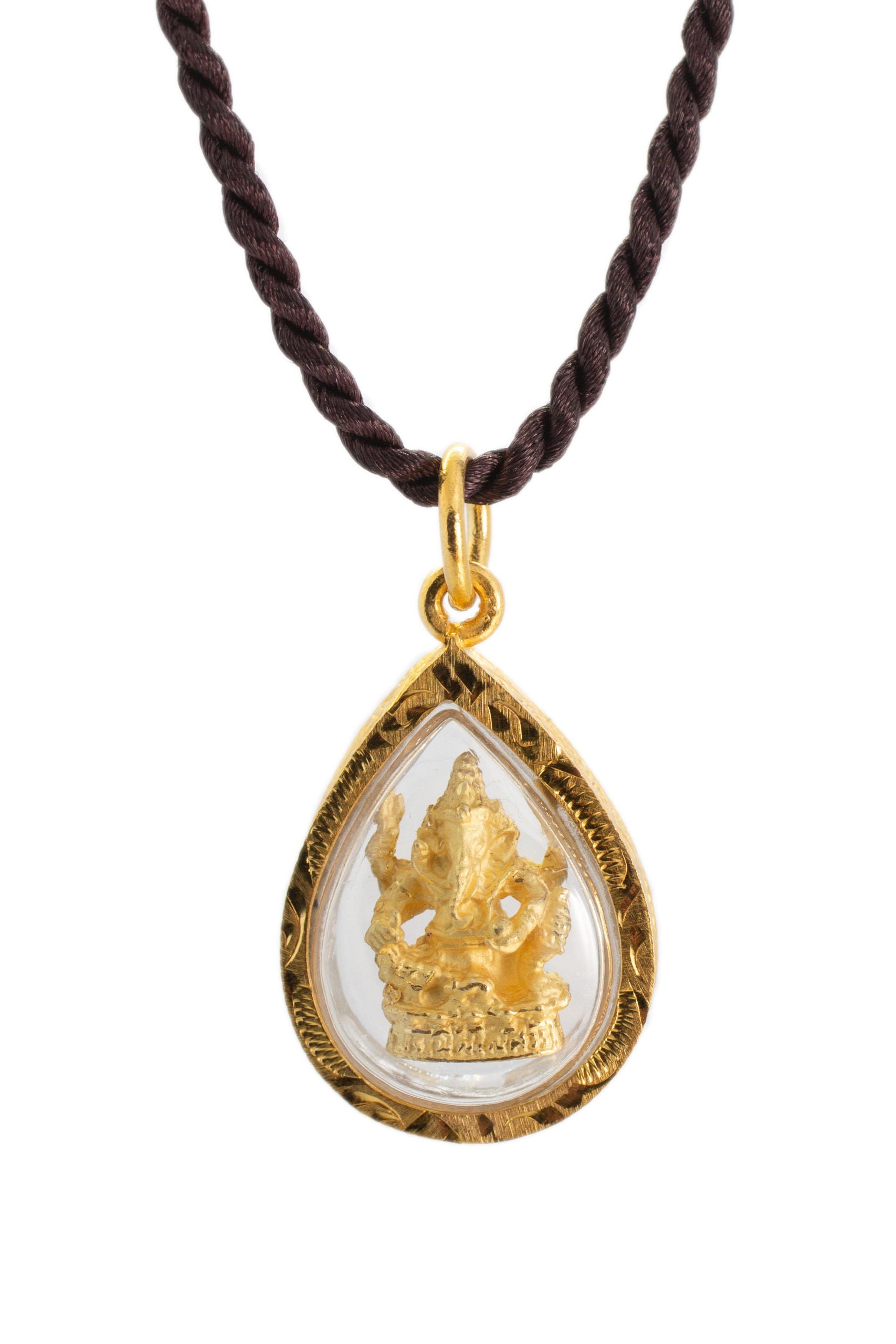 Artschatz - Lord Ganesh Ganapati Vinayaka Dakshinabhimukhi Murti Amulet Pendant