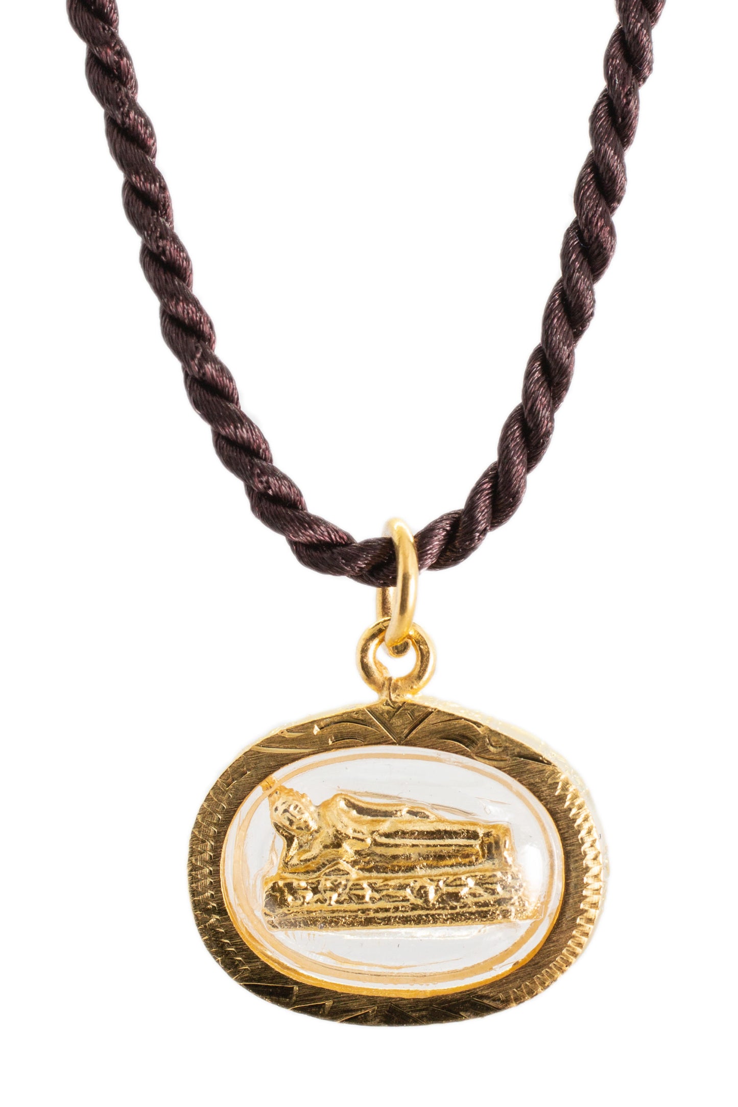 Artschatz - Golden Weekday Birthday Buddha (Tuesday – Phra Sai Yas Reclining)