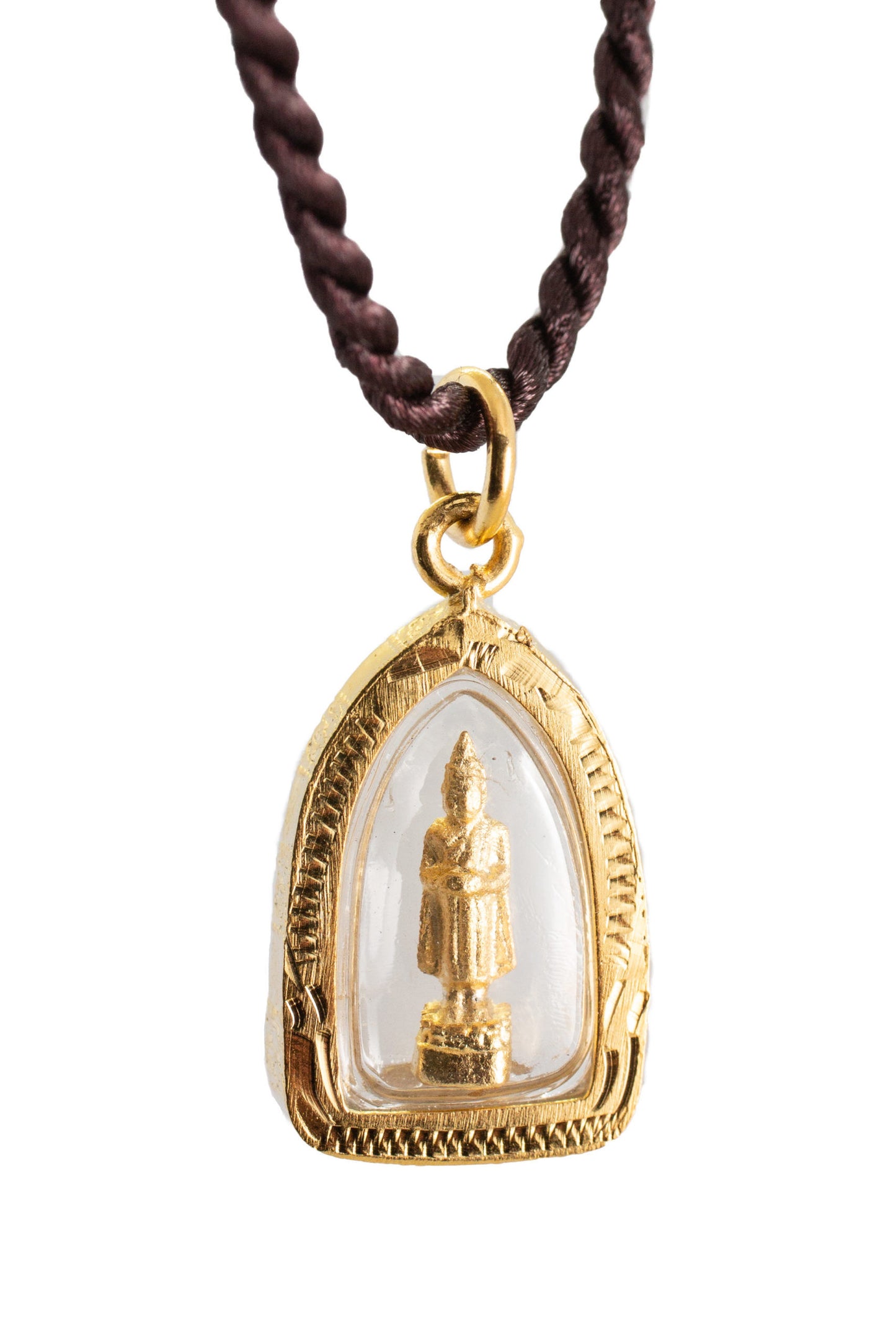 Artschatz - Golden Weekday Birthday Buddha(Wednesday - Phra Um Bhat Receiving)