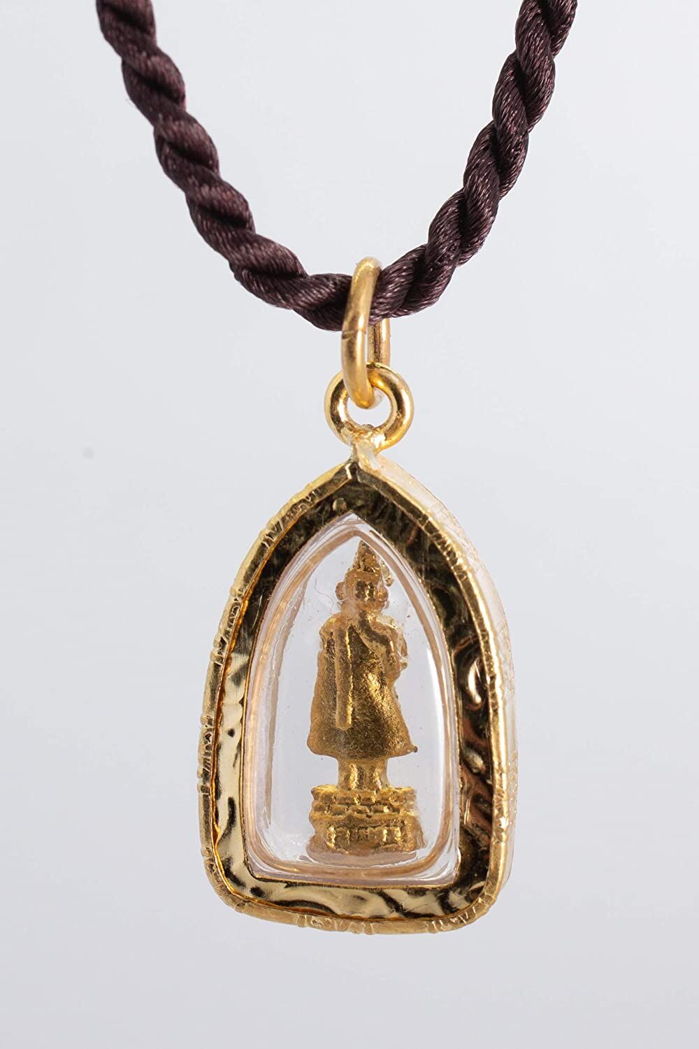 Artschatz - Golden Weekday Birthday Buddha (Monday - Phra Ham Yath Making Peace)