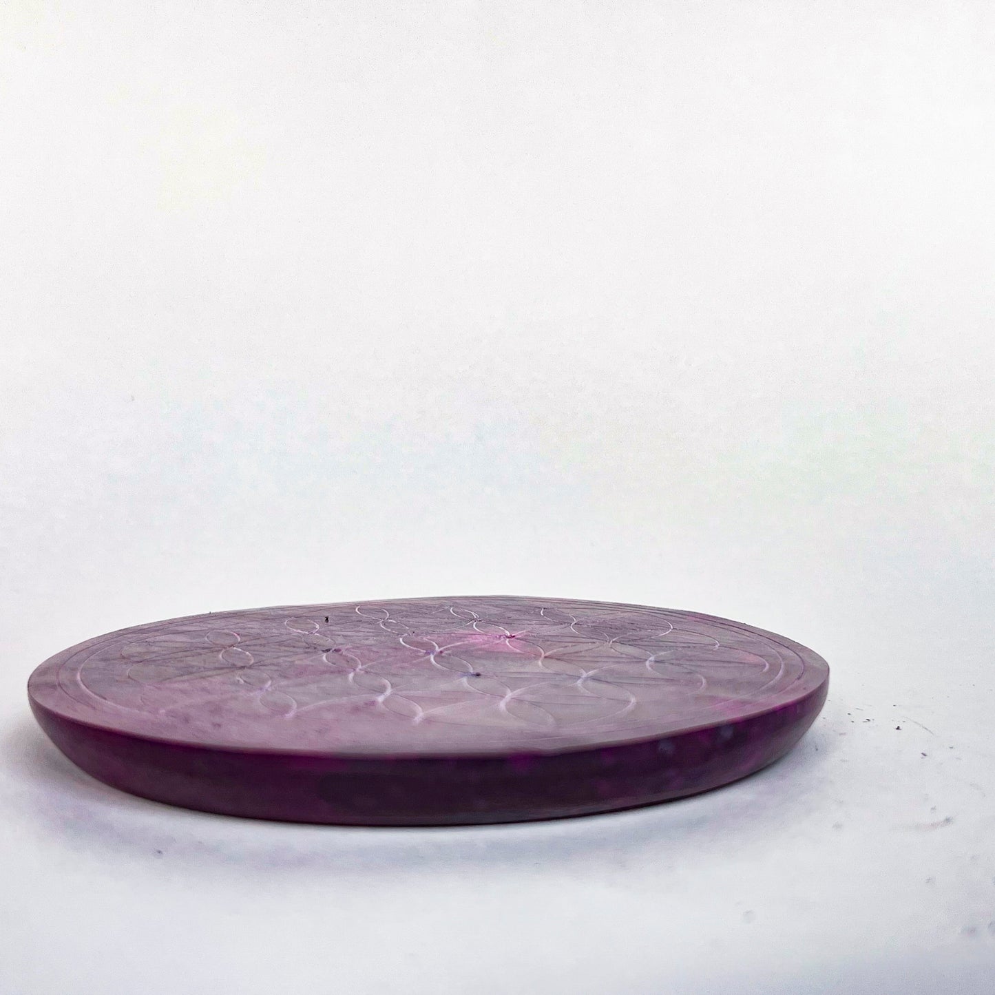 Flower of Life Incense Holder - Violet