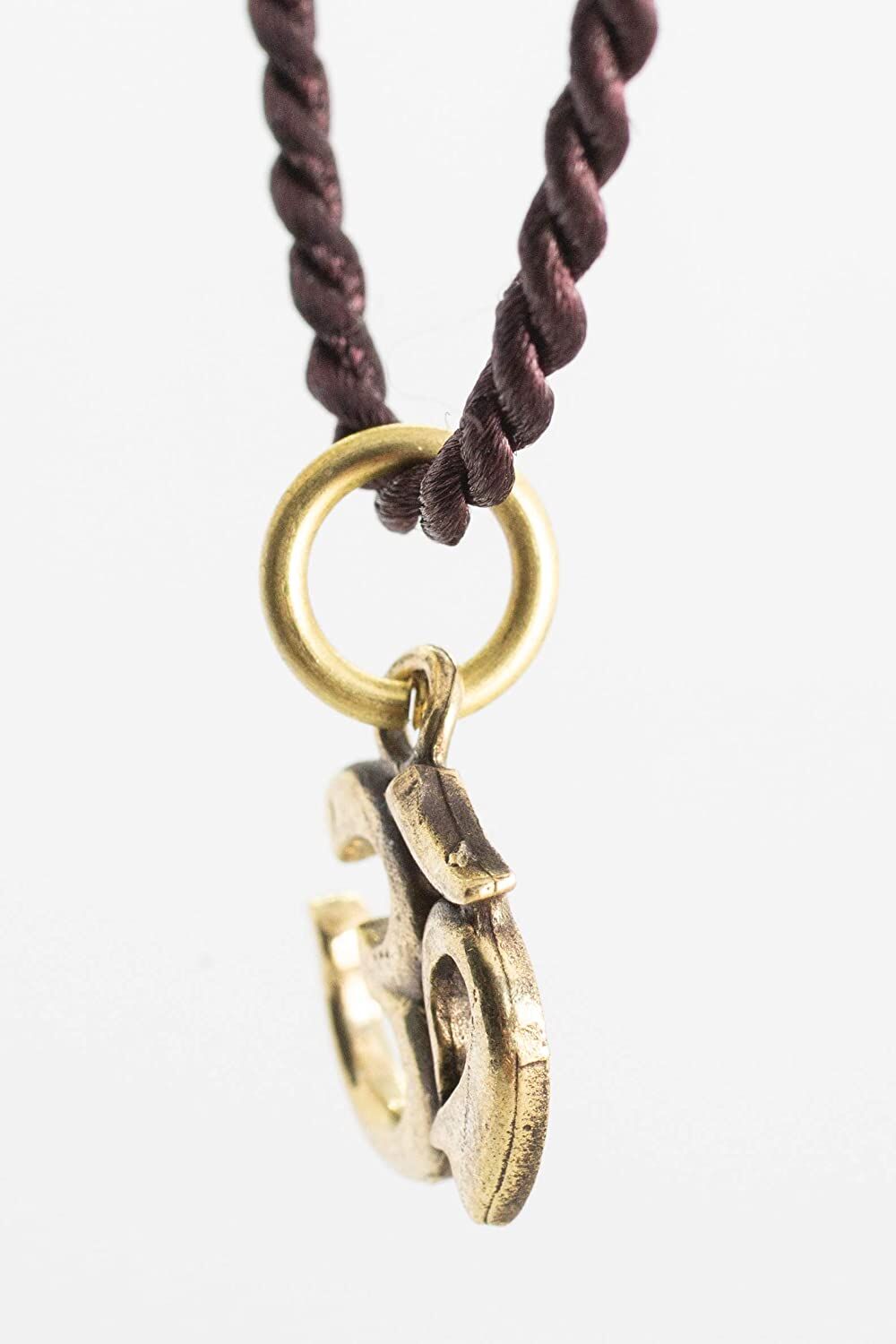OM Pendant Necklace (0.5 inch)