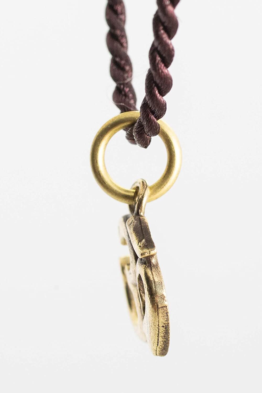 OM Pendant Necklace (0.5 inch)