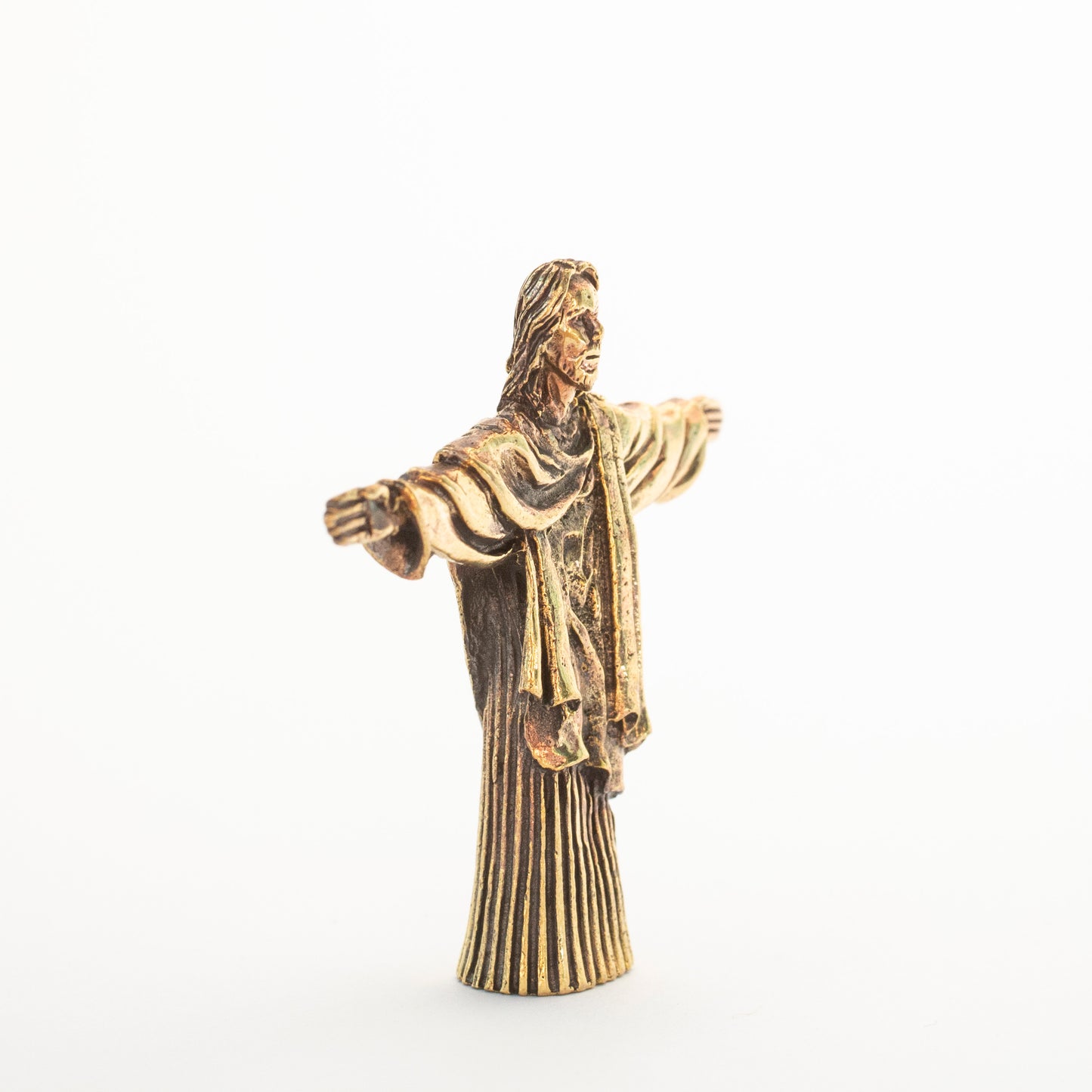 Jesus - Brass Small Statuette