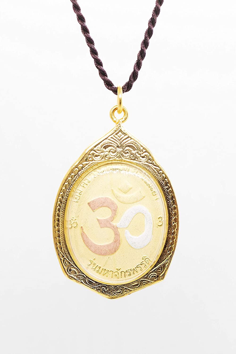 Artschatz - Vira Ganesh - Sixteen-Armed - hand painted Pendant