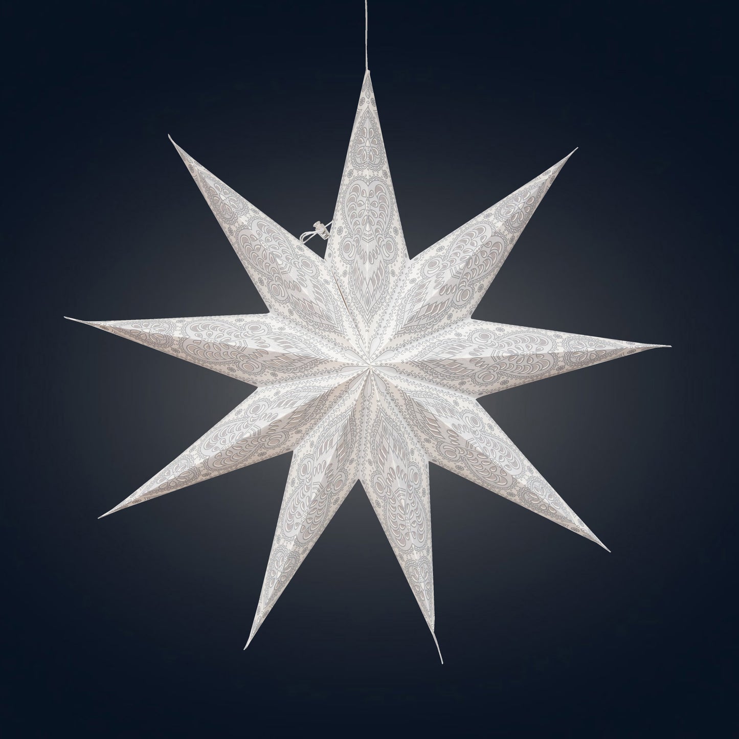 Phoenix 9 Point 25" White / Gray