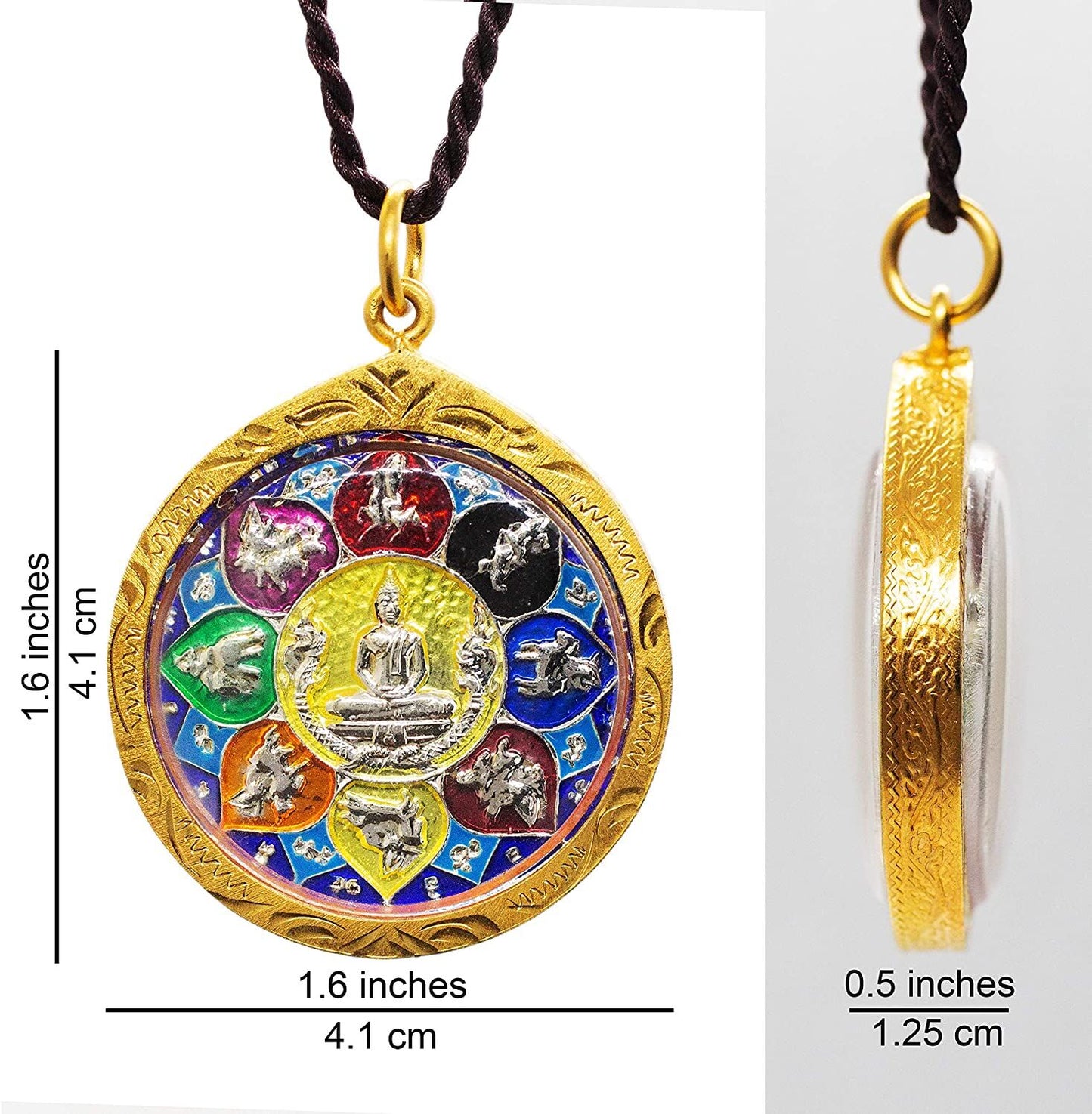 Artschatz - Phra LP Sothorn Buddha Zodiac Thai Amulet