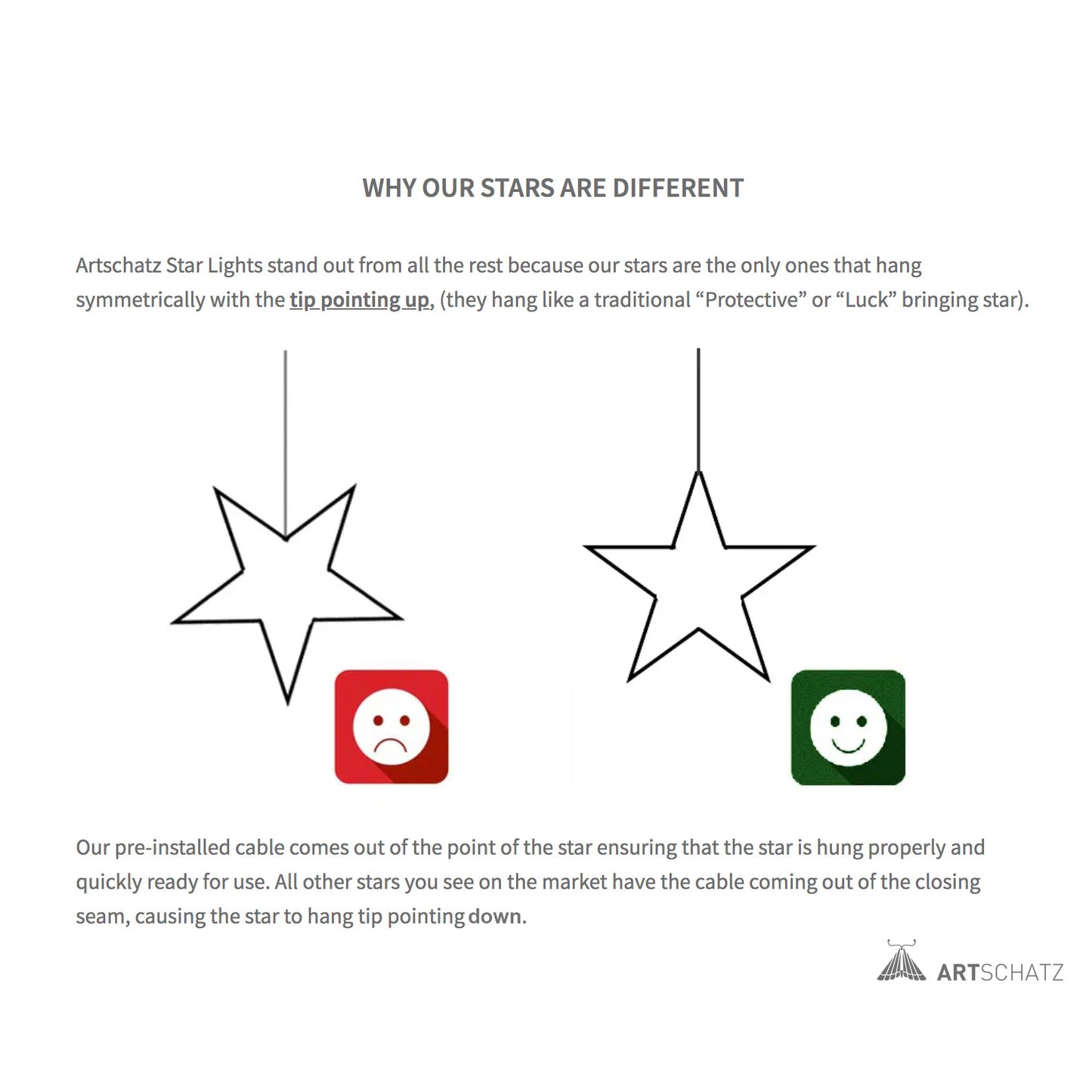 Cathedral 7 Pointer 24 inch brown/green