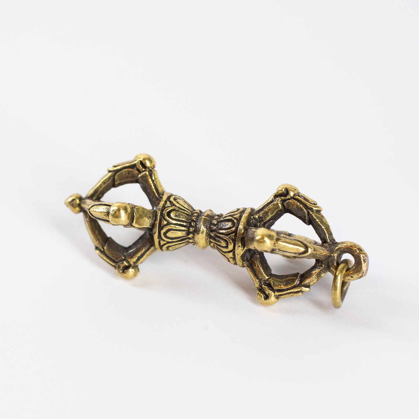 Dorje Vajra *Large* Brass Pendant Necklace