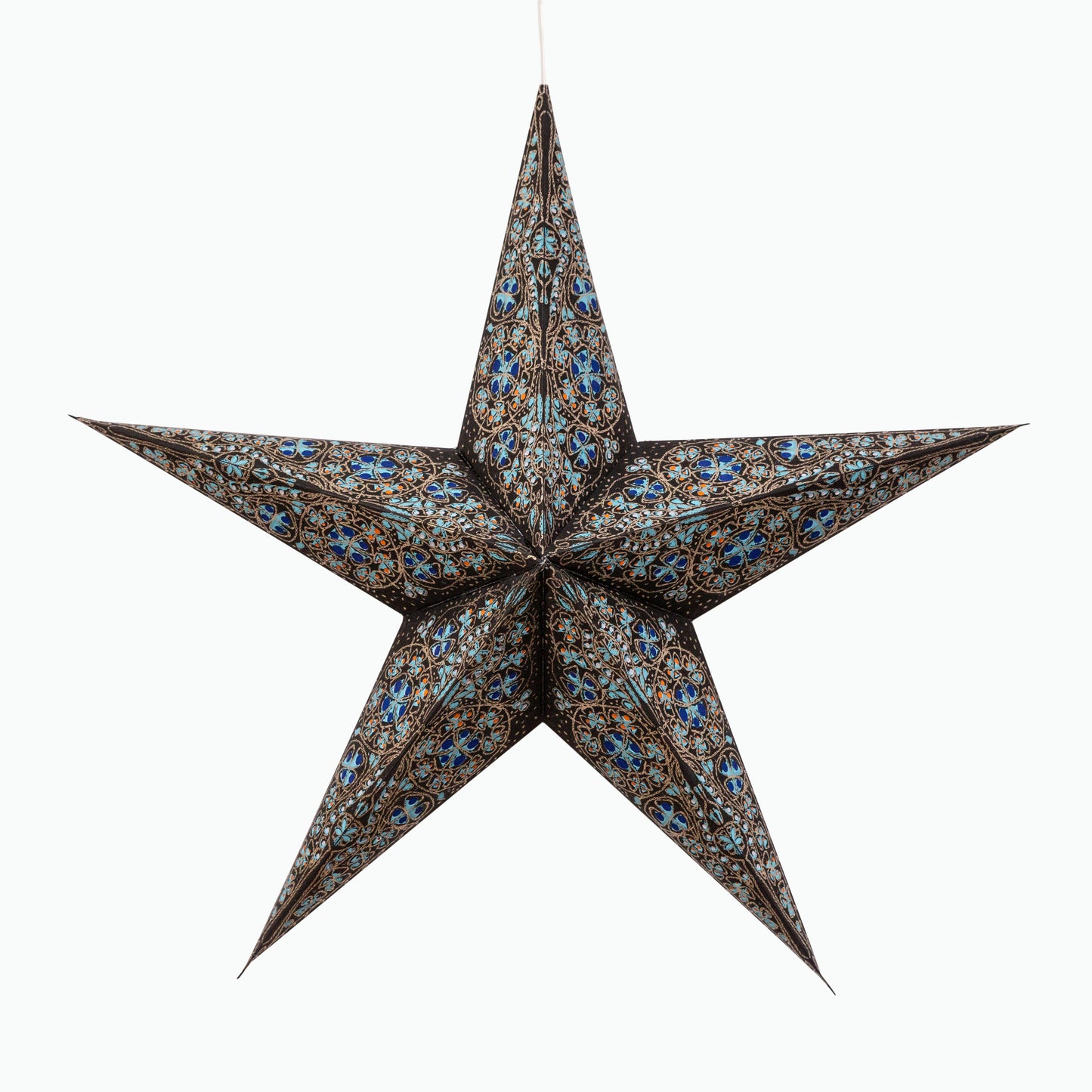Cathedral 5 Point 24"  blue/orange