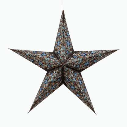 Cathedral 5 Point 24"  blue/orange