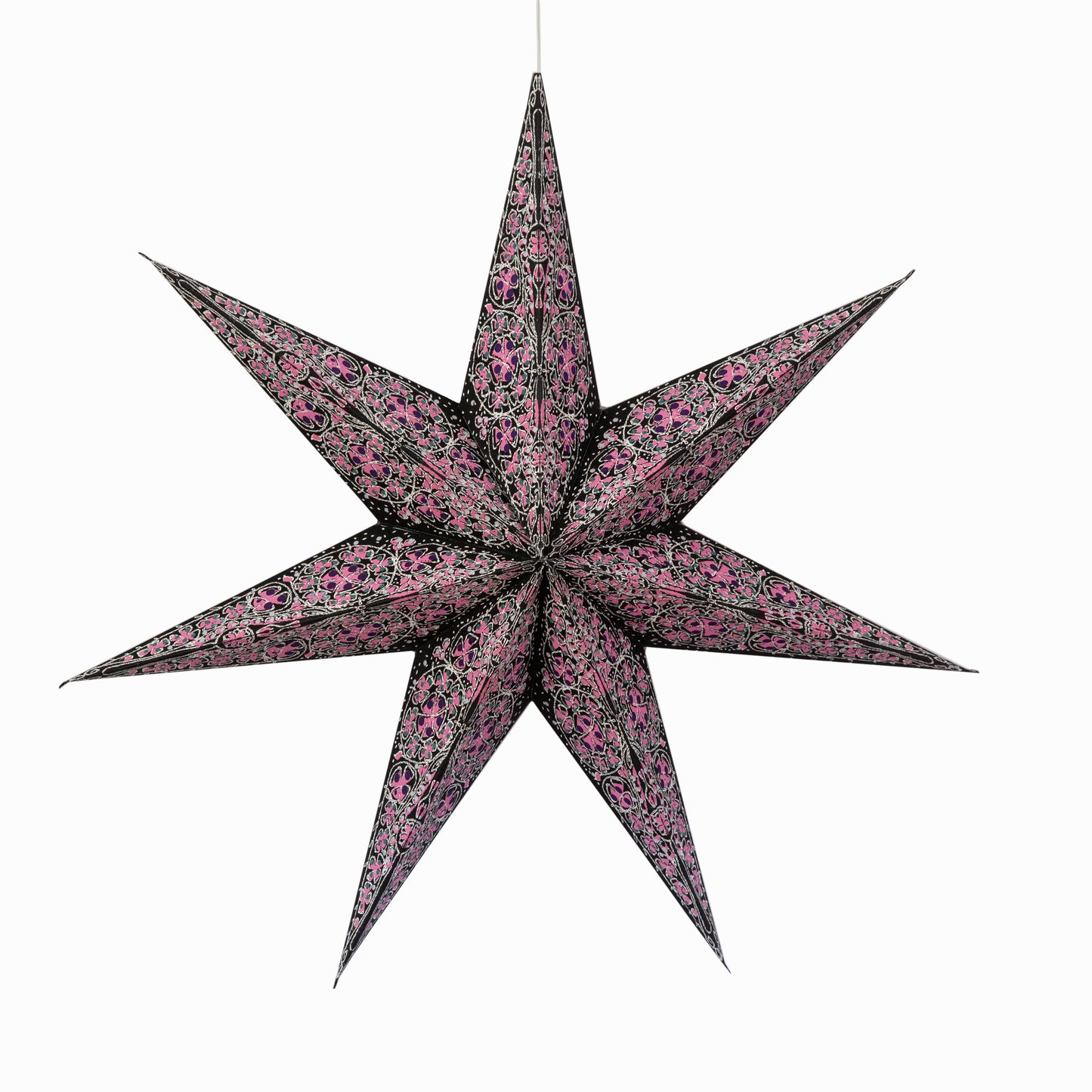 Cathedral 7 Point 24" black/pink