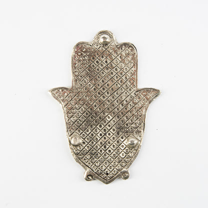 Hamsa Hand - Silver - Incense Holder for Sticks and Cones