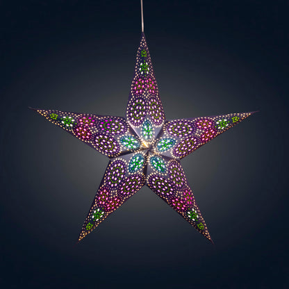 Kaleidoscope 5 Pointer 15" blue / green