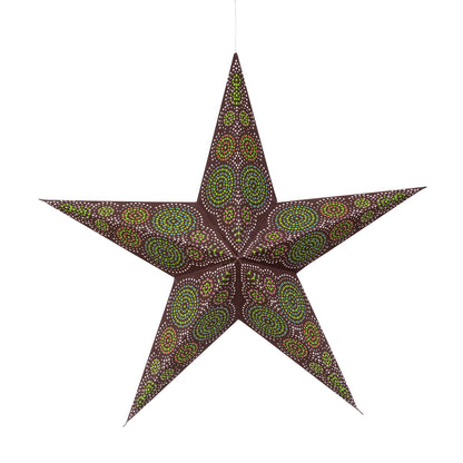 Kaleidoscope 5 Pointer 24" brown / green