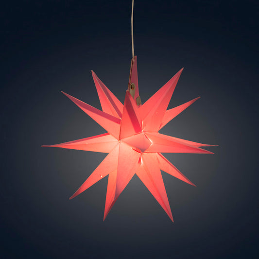 Moravian Mini Star 7" Pink